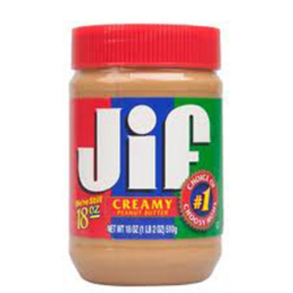 Jif Creamy Peanut Butter 28 oz Jar Office Coffee Company