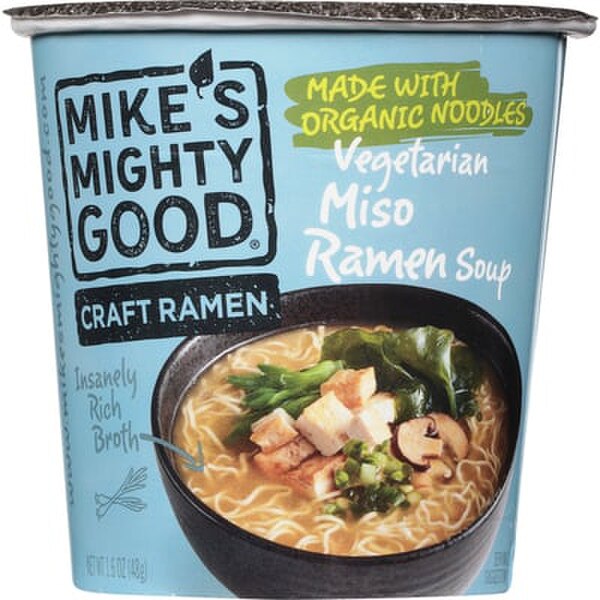 Mighty Mike's Ramon Mike's Mighty Good Vegetarian Miso Ramen Cup