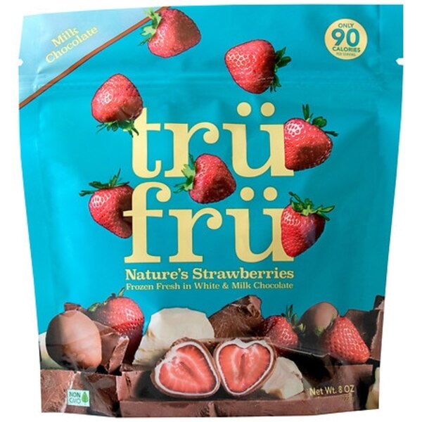 Tru Fru Chocolate Dipped Freeze Dried Fruit Strawberries