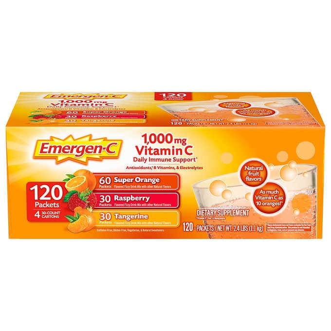 Emergen-C 120 Ct. Assortment Pack