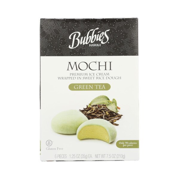 Bubbie's Green Tea Mochi Ice Cream, 7.5 oz