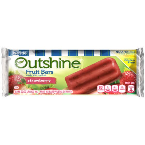 Outshine Strawberry Frozen Fruit Bars Office Coffee Company