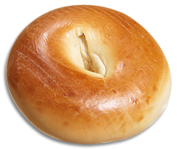 Plain Bagels Wrapped 1 Dozen
