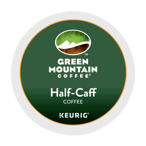 Green Mountain HalfCaff Kcups Office Coffee Company